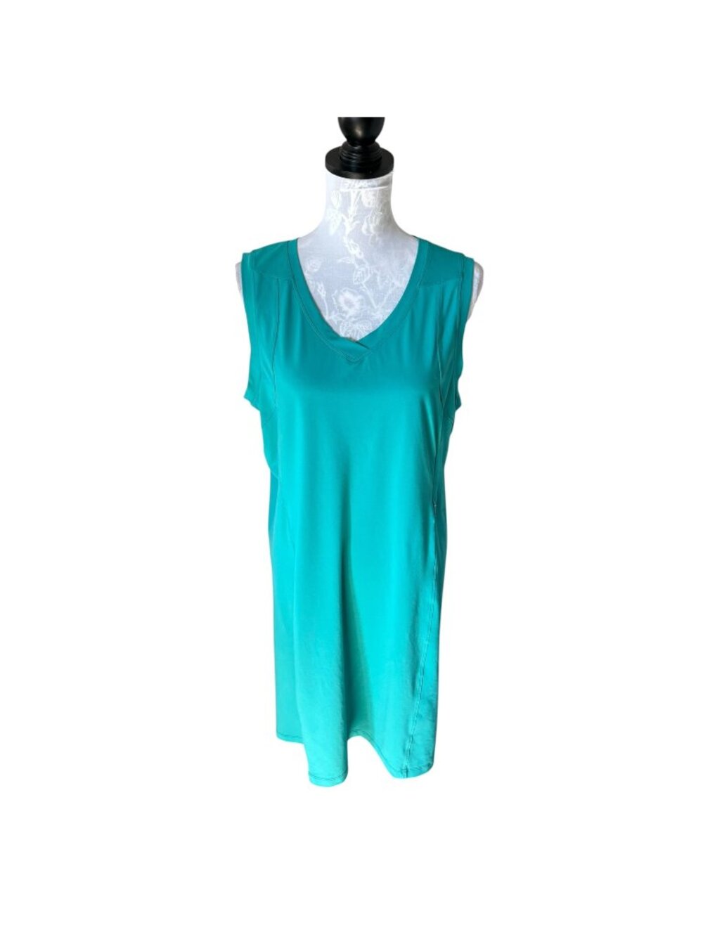 Arcteryx Womens Dress Sleeveless Athleisure Stretchy Xlarge Blue Green